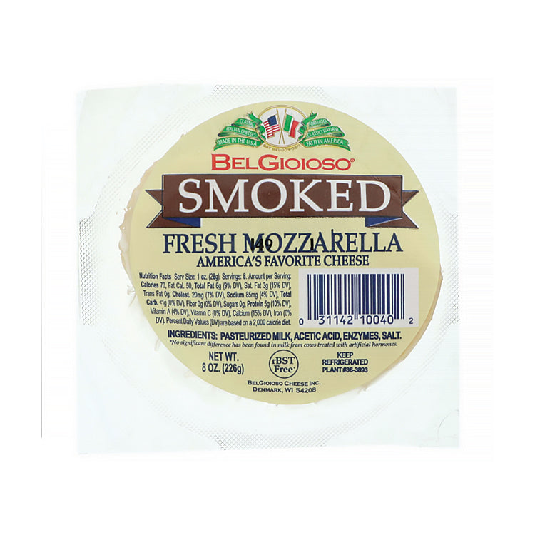 Belgioioso Smoked Fr Mozz Ball 8 oz