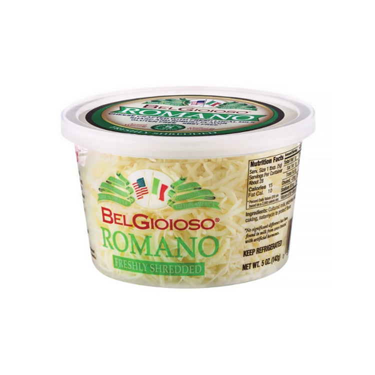 Belgioioso Shredded Romano Cup 5 oz