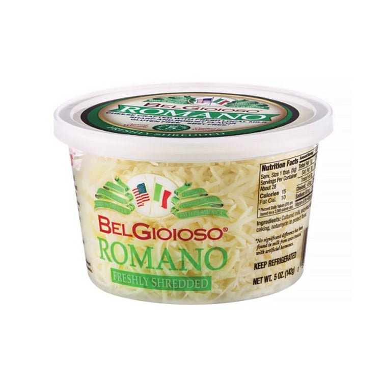 Belgioioso Grated Romano Cup 5 oz
