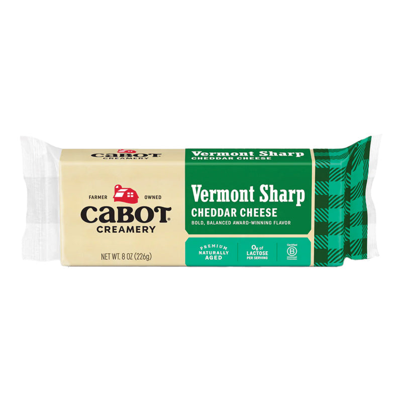 Cabot Sharp White Cheddar 8 oz