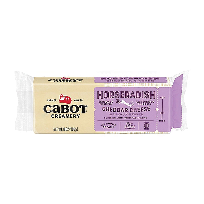 Cabot Horseradish Cheddar 8 oz