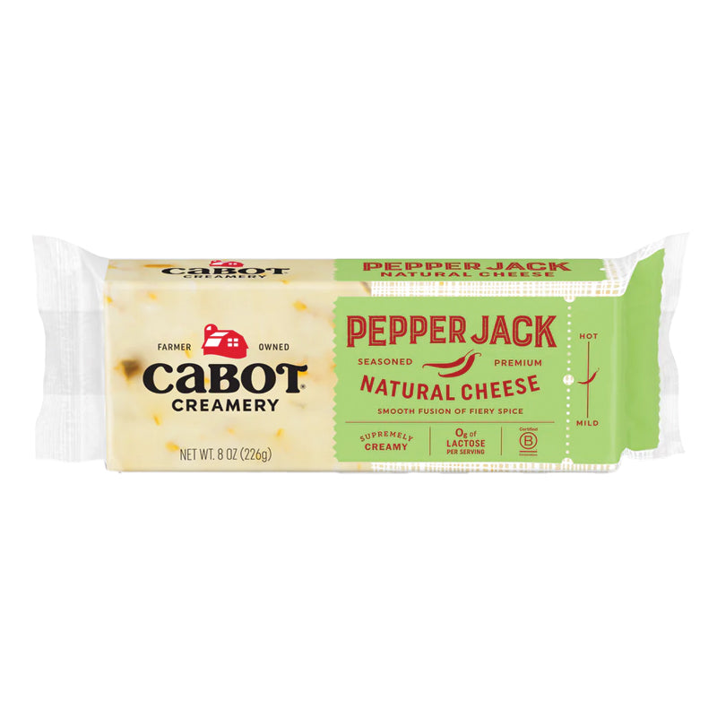 Cabot Pepper Jack Cheese 8 oz