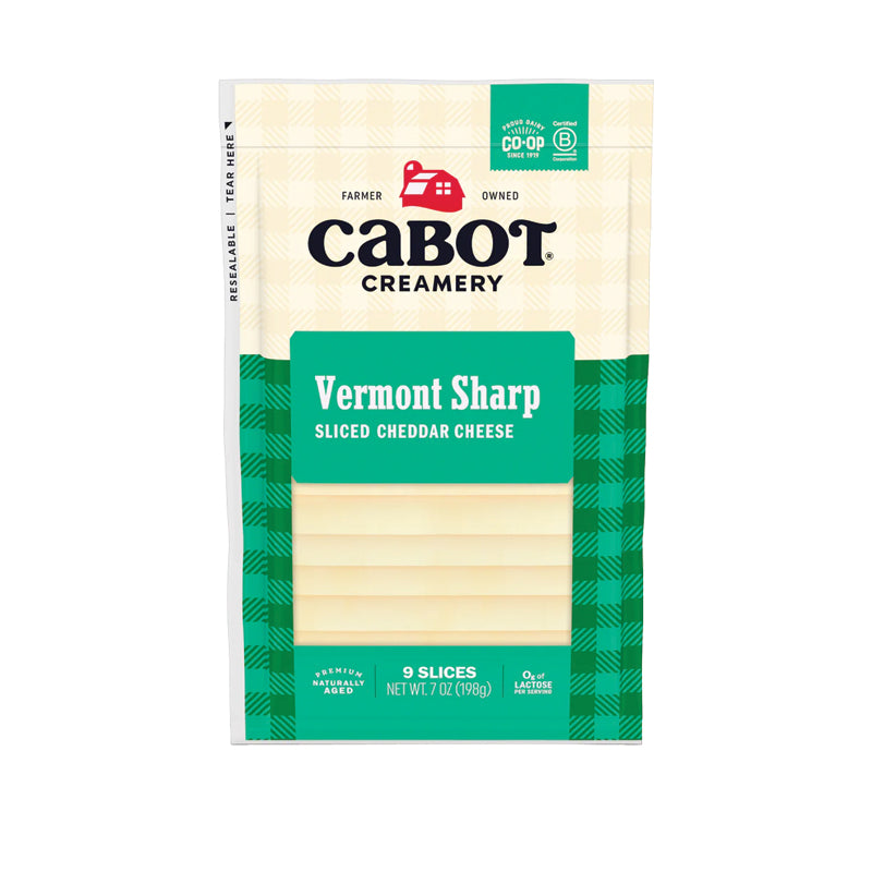 Cabot Vt Sharp White Slices 7 oz