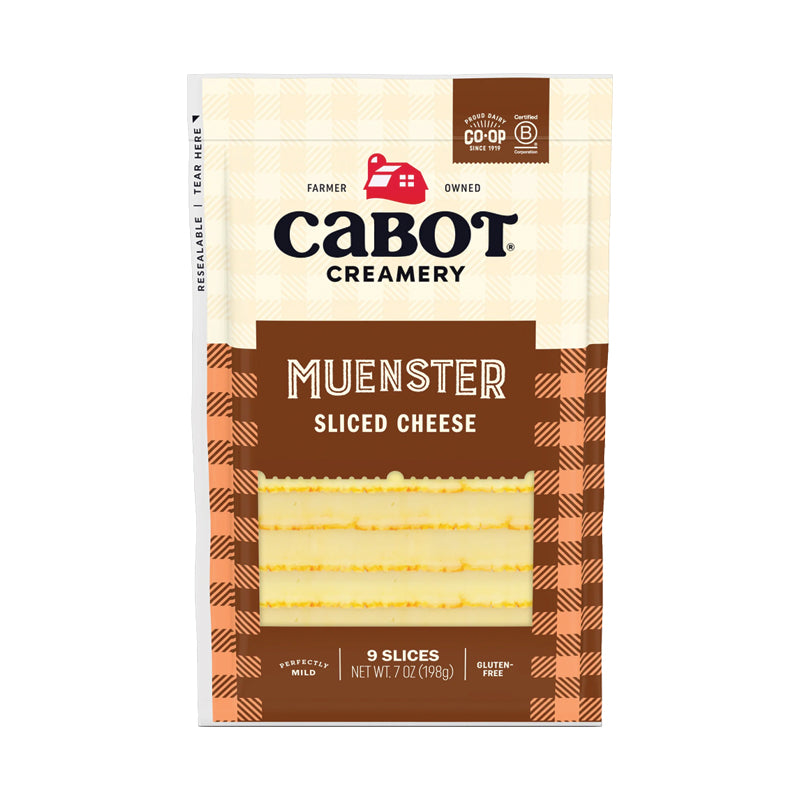 Cabot Muenster Slices 7 oz