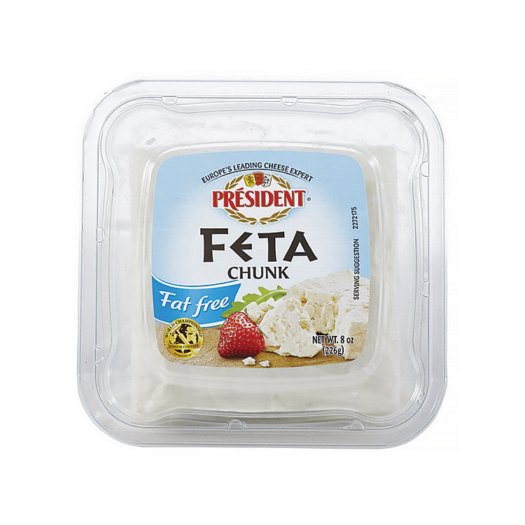 President Fat Free Feta 8 oz