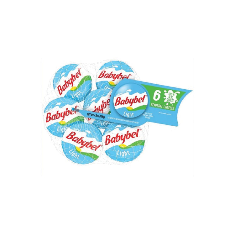 Mini Babybel Light (Blue) Nets 6 ct