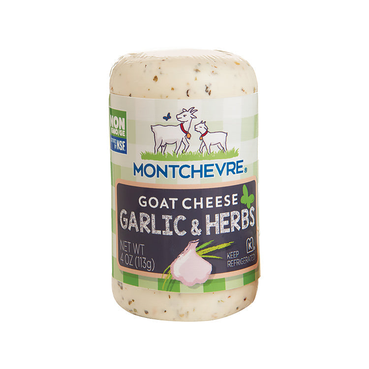 Montchevre Goat Logs Garlic & Herb 4 oz