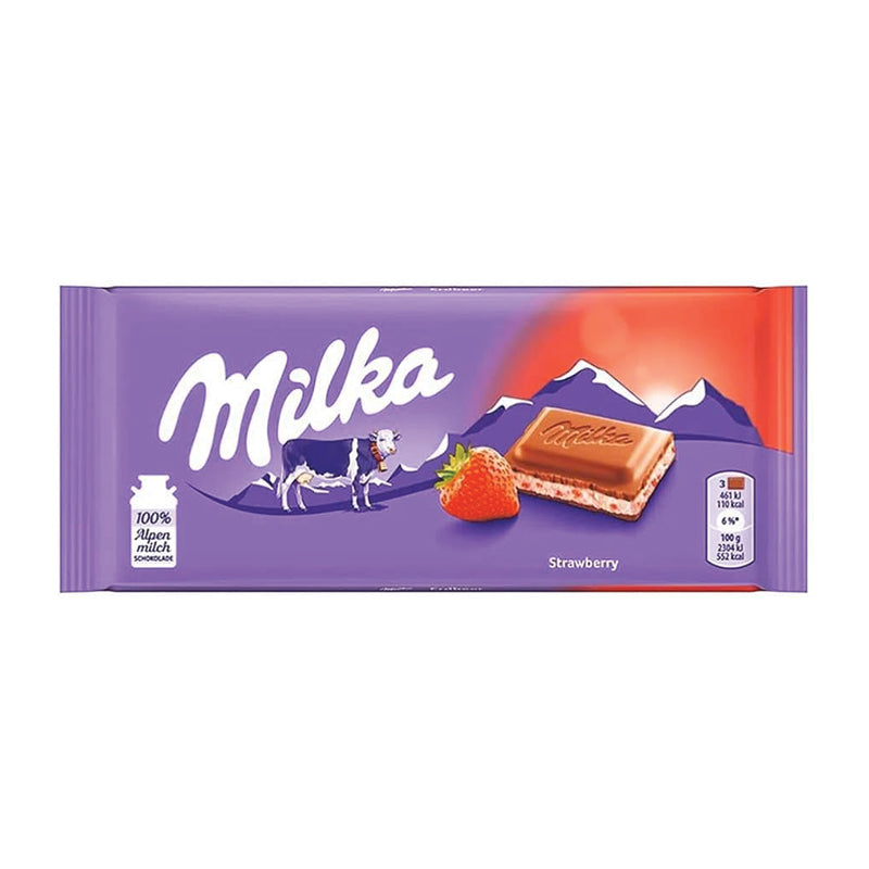 Milka - Strawberry 100 g