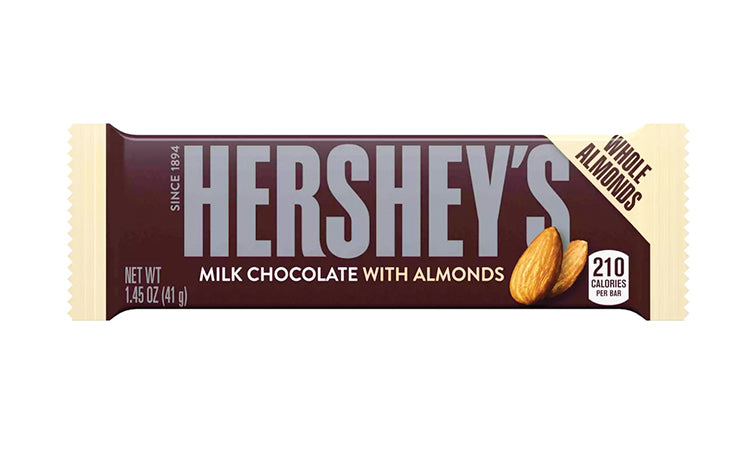 Hershey Almond Bar 36 ct
