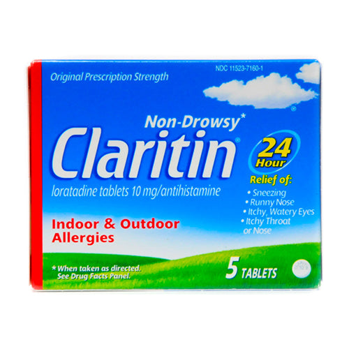 Claritin Non-Drowsy 24Hr Allergy 5 tab