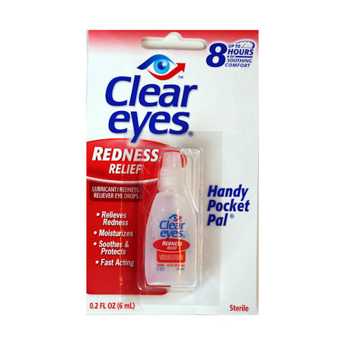 Clear Eyes Redness Relief Pocket 0.2 oz