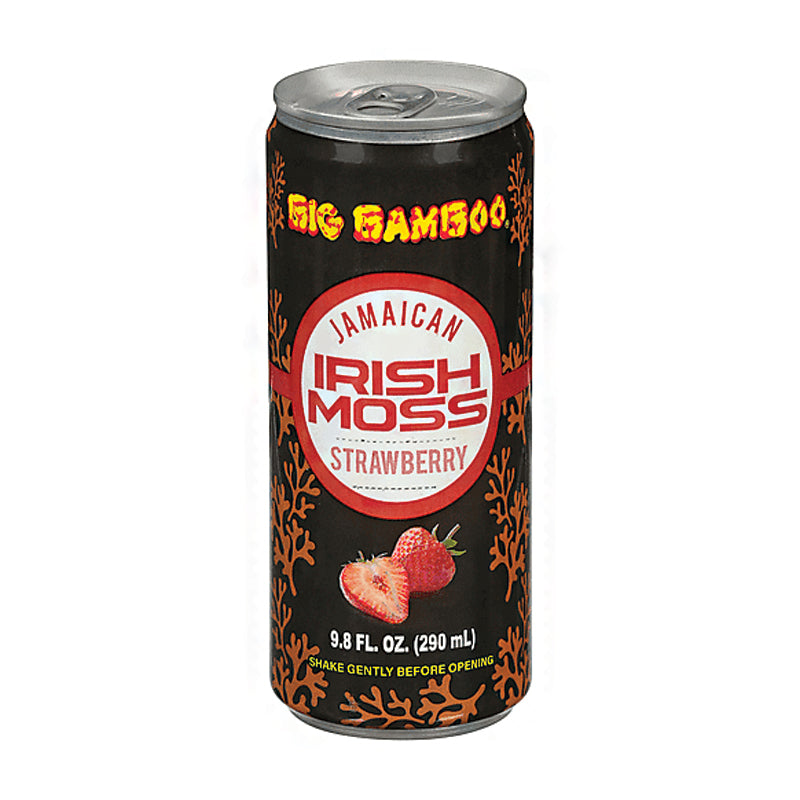 Big Bamboo Strawberry Irish Moss Drink 9.8 oz
