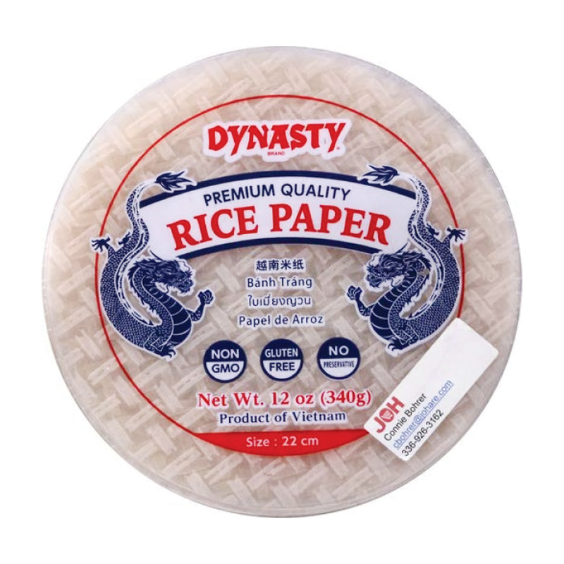 Dynasty White Rice Paper 9.17 oz