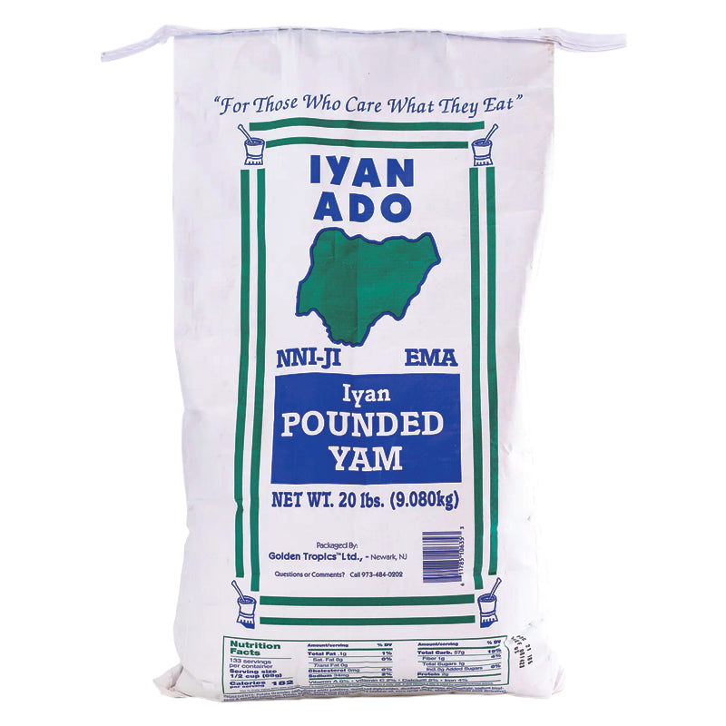 Iyan Ado - Pounded Yam 20 lb