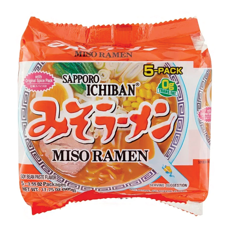 Ichiban Miso 5Pk Ramen 17.75 oz