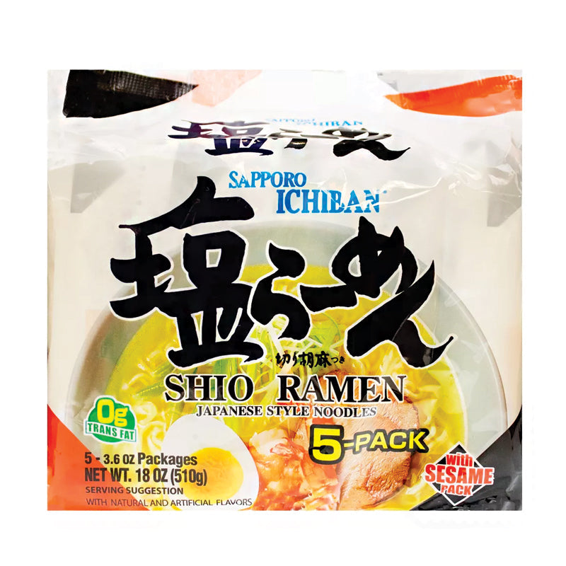 Ichiban Shio 5Pk Ramen 18 oz