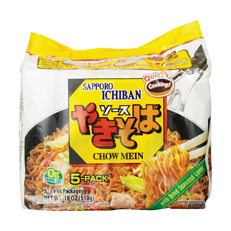 Ichiban Chow Mein Yakisoba 5Pk 18 oz