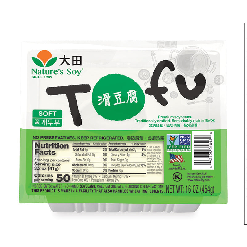 Nature'S Soy Soft Tofu 16 oz
