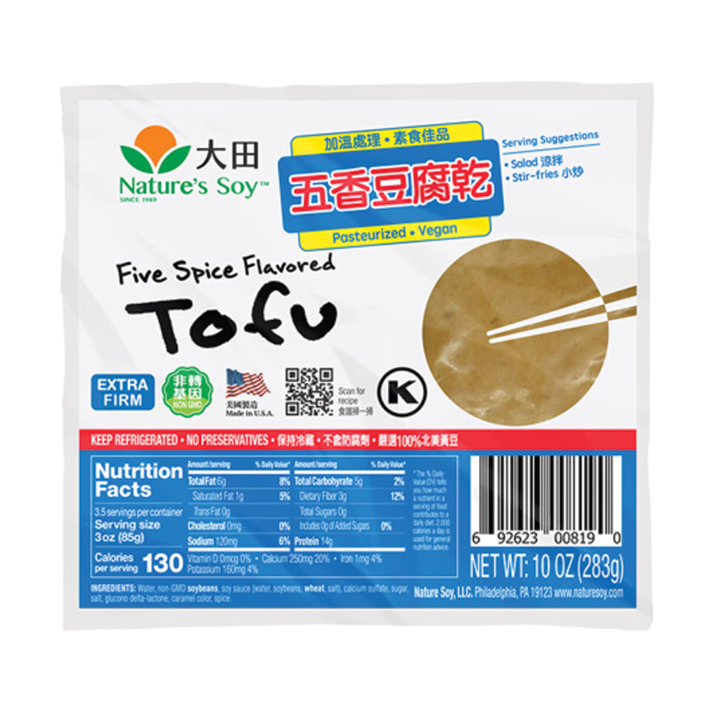 Nature'S Soy Five Spice Tofu(Fdc) 10 oz