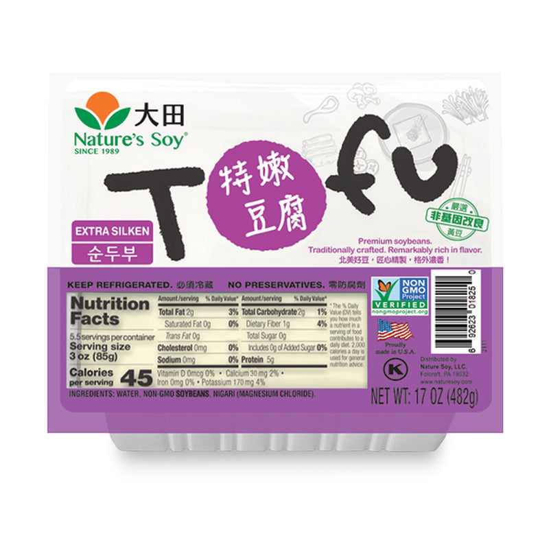 Nature'S Soy Extr Silken Tofu 17 oz