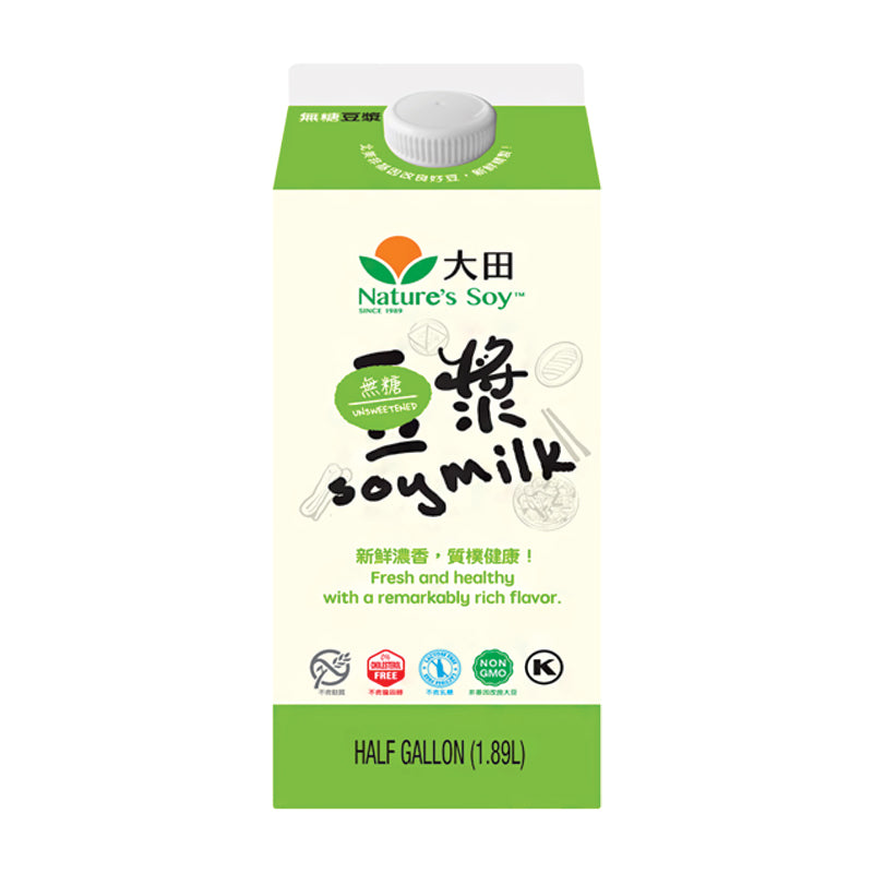 Nature'S Soy Unsweetened Mil 1.89 l