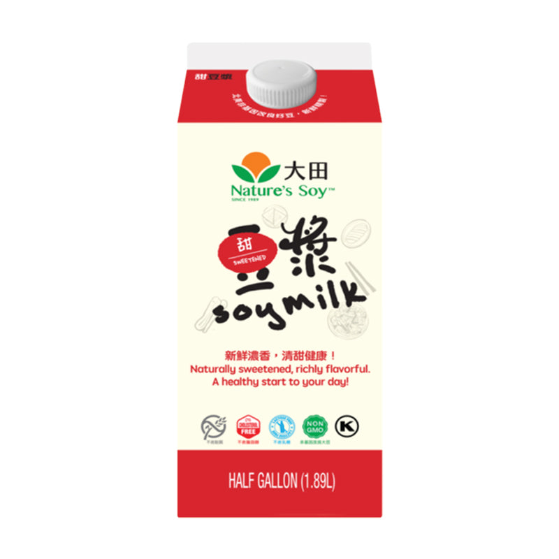 Nature'S Soy Sweetened Soy 1.89 l