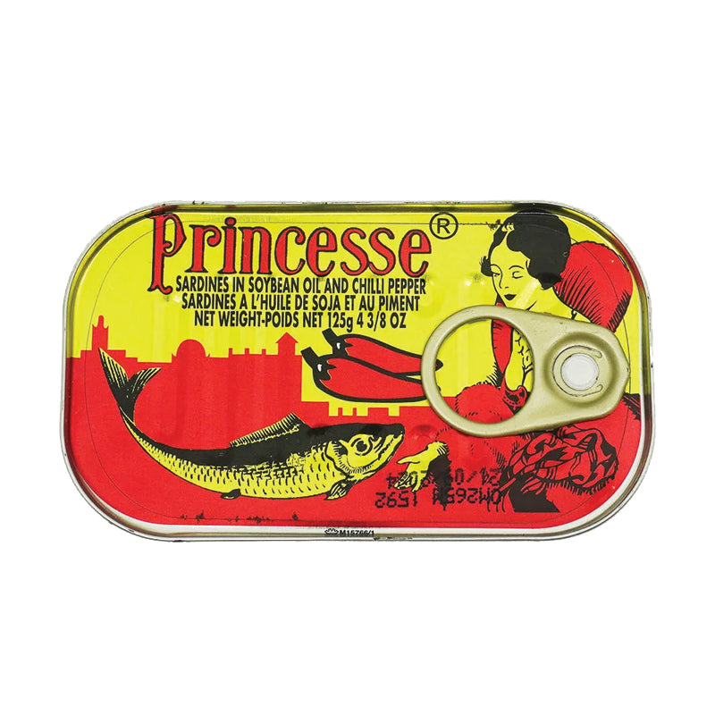 Princesse Sardines Hot 125 g