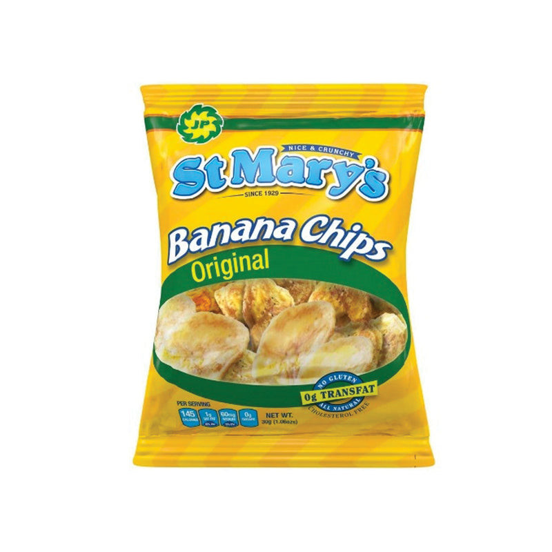 St Marys Banana Chips 1 oz
