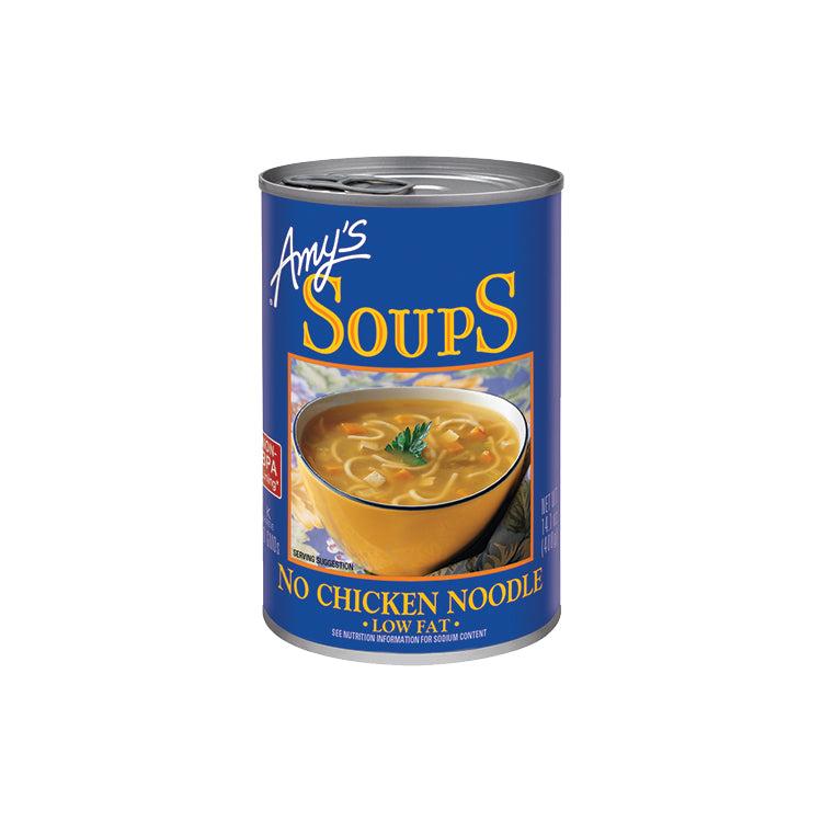 Amys No Chicken Noodle Soup 14.5 oz