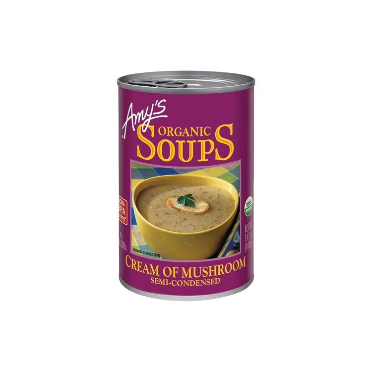 Amys Mushroom Soup 14.5 oz