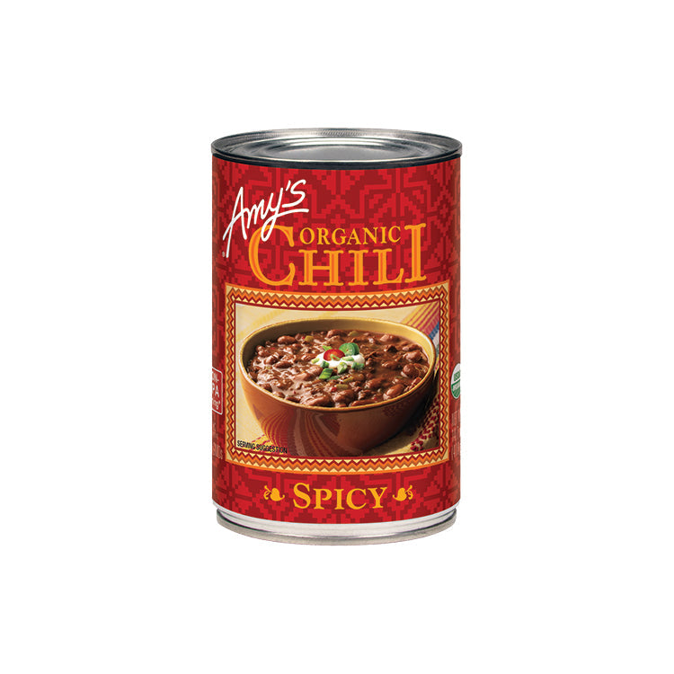Amys Chilis Spicy 14 oz