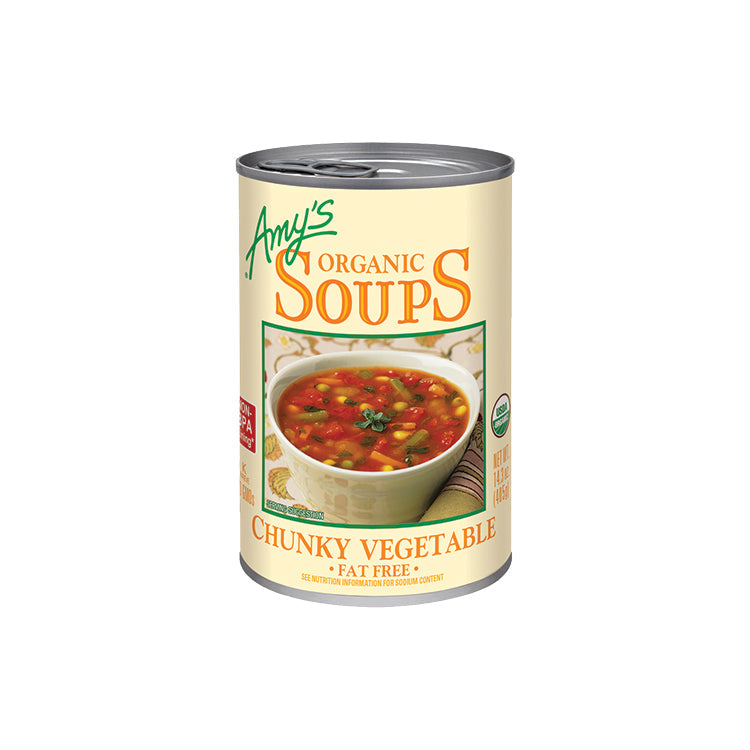 Amys Chunky Vegetable Soup 14 oz