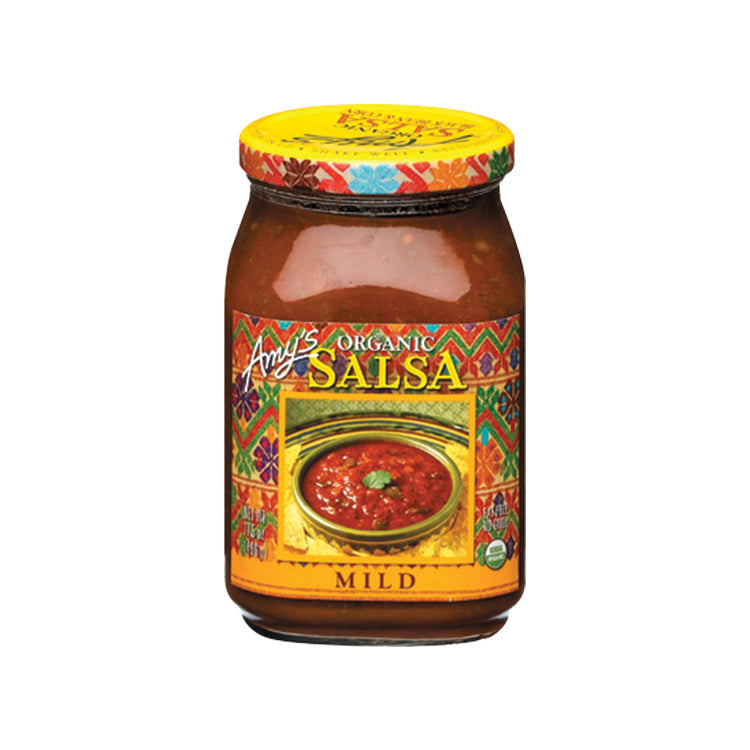 Amys Og Mild Salsa 17.5 oz