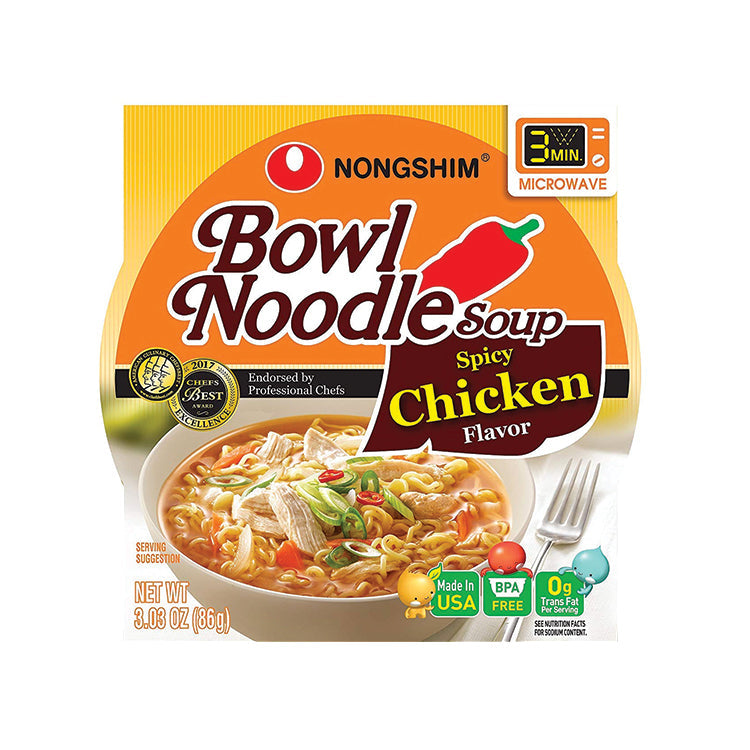Nong Shim Spicy Chicken Bowl 3.5 oz