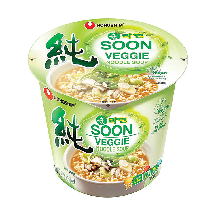 Nong Shim Soon Veggie Cup 2.64 oz