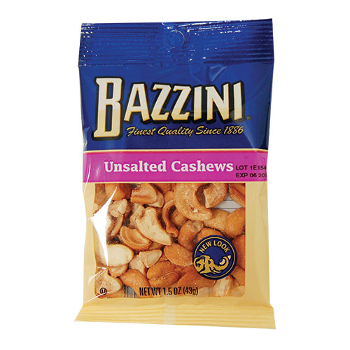 Bazzini Cashew Unsalted 1.5 oz
