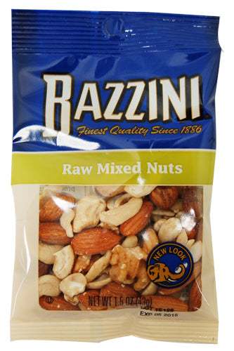 Bazzini Mixed Nuts Raw 1.25 oz
