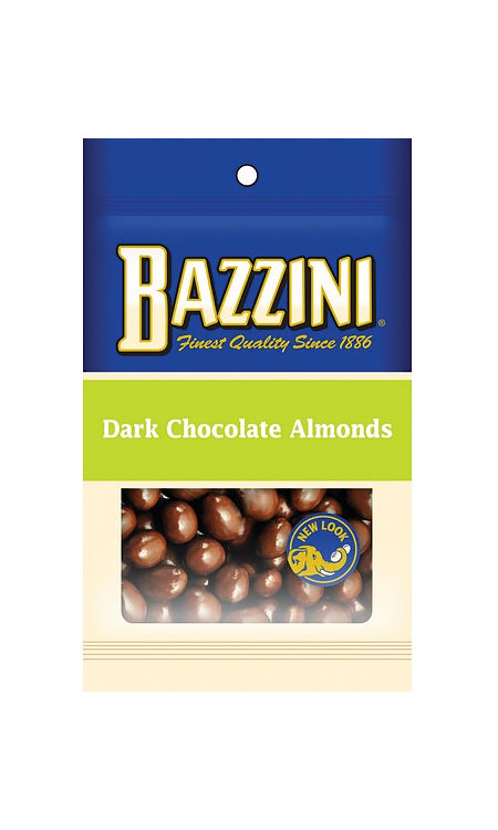 Bazzini Dark Chocolate Almonds 1.5 oz