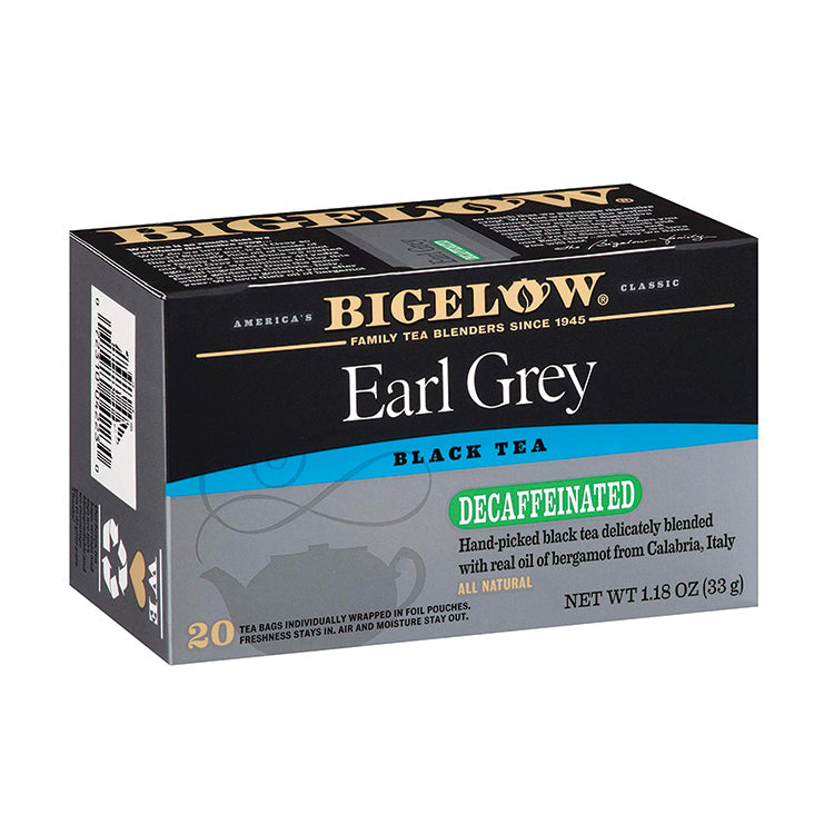 Bigelow Decaf Earl Gray Box