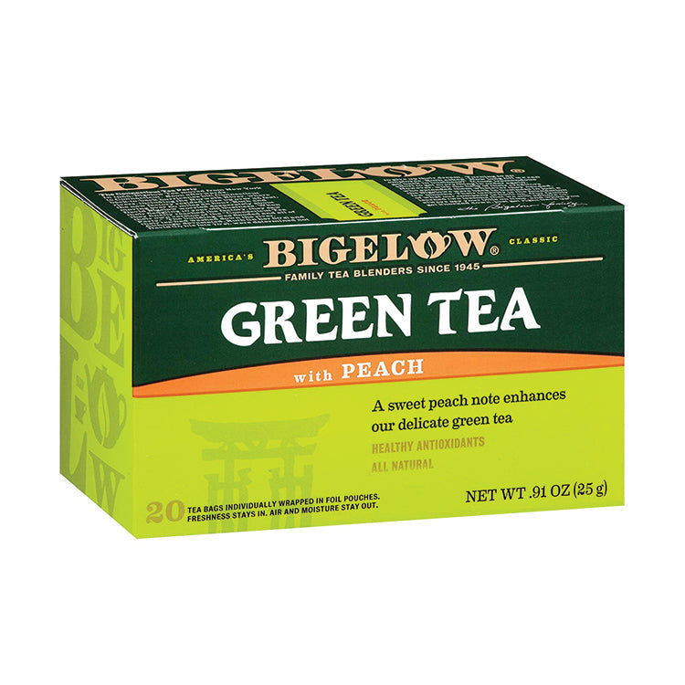 Bigelow Green Tea W/Peach Box
