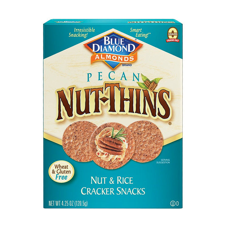 Blue Dia Nut Thin Cracker Pecan 4.25 oz