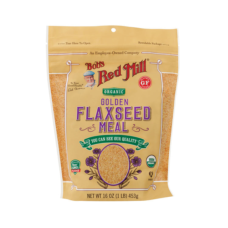 Organic Flaxseed Meal Golden 16 oz