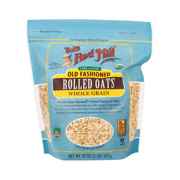 Organic Oats Rolled Regular 32 oz