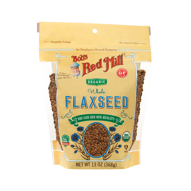 Organic Flaxseeds Brown 13 oz