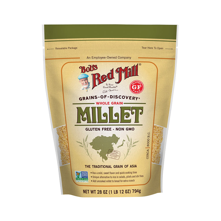 Gf Millet Hulled 28 oz