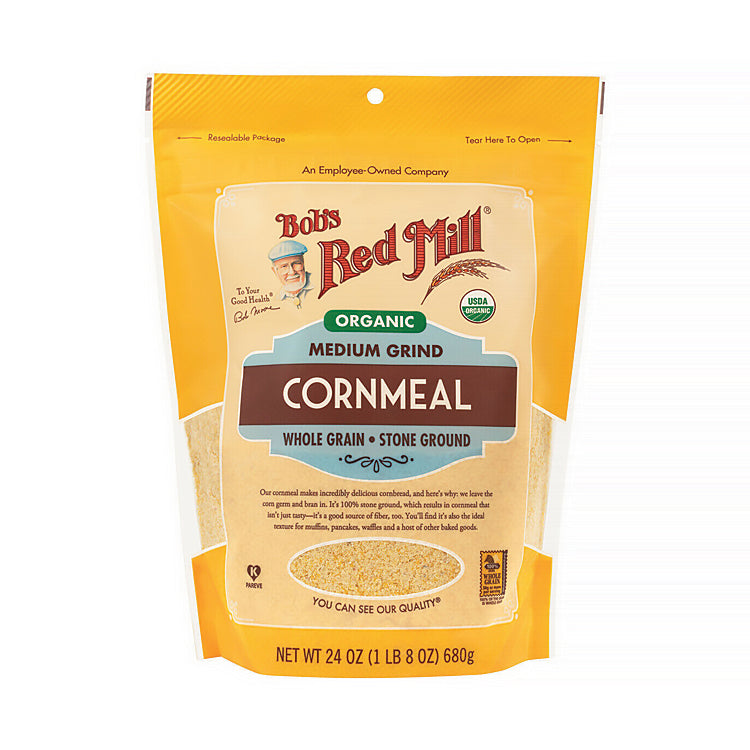 Organic Cornmeal Medium 24 oz