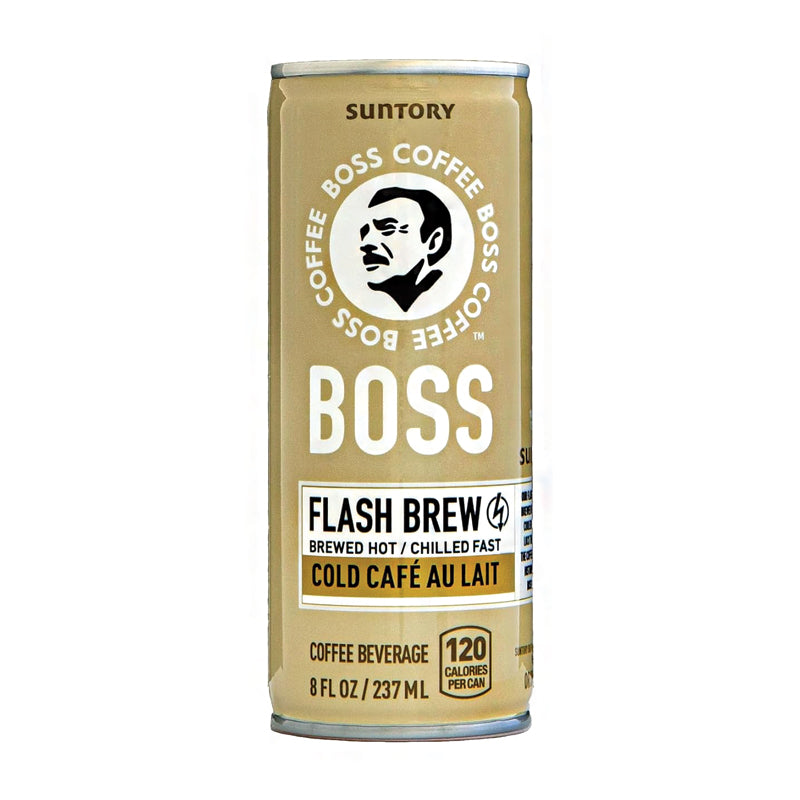 Boss Cold Cafe Au Lait Can 8 oz