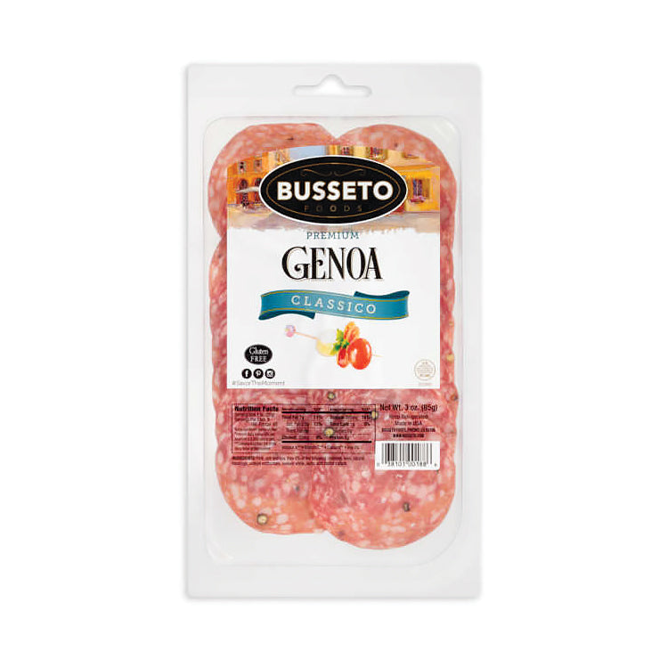 Busseto Premium Genoa Salami 3 oz