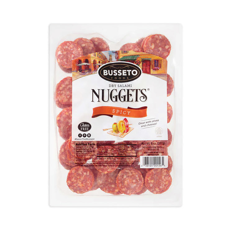 Busseto Spicy Salami Nuggets 8 oz