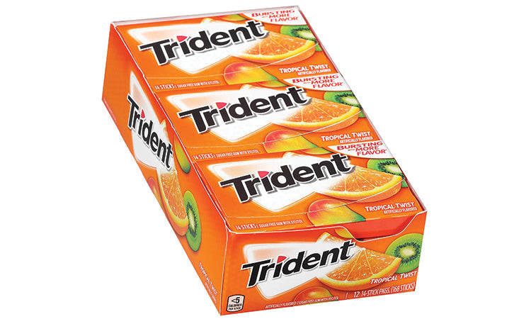 Trident Tropical Twist-Vup 14 pcs